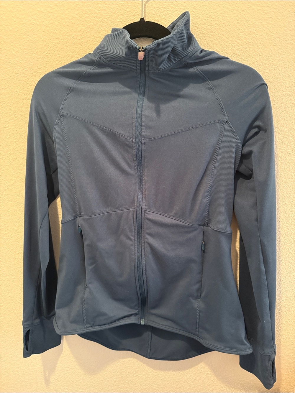Champion Women's Light Blue Full-Zip Jacket